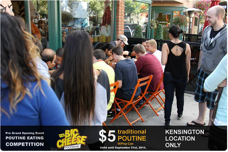 kensington poutine eating contest